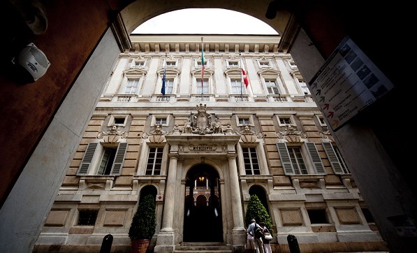 Palazzo tursi Genoa Via Garibaldi