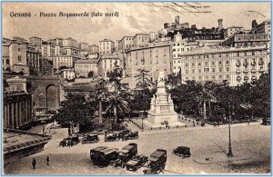 Piazza Acquaverde stazione Principe, Genova