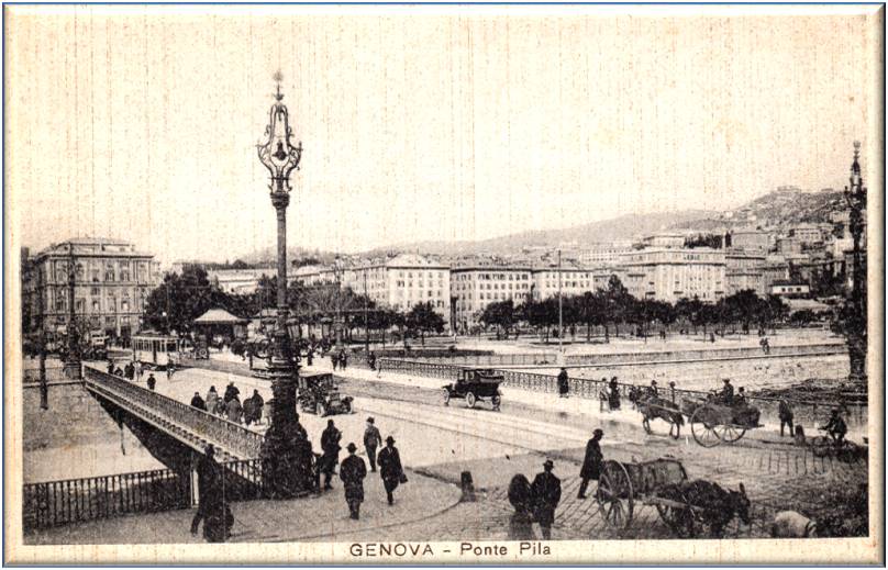 Ponte Pila, Genova Antica