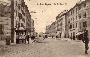 Certosa, Genova - cartolina antica