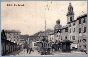 Genova Voltri, cartolina antica