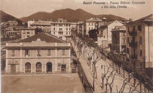 Genova Sestri Ponente, cartolina antica